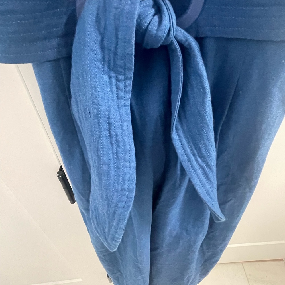 Farm Rio Blue Jumpsuit - Picture 5 of 8